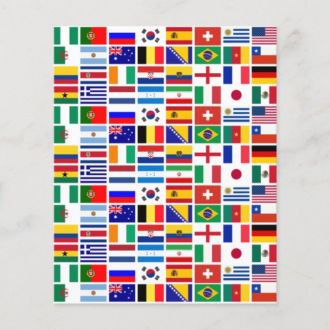 PROSPECTUS 11,4 CM X 14,2 CM FOOTBALL 2014 (Devant)