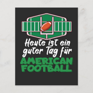 Prospectus 11,4 Cm X 14,2 Cm Football américain
