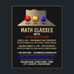 Prospectus 11,4 Cm X 14,2 Cm Formes mathématiques, classes mathématiques Public<br><div class="desc">Formes Mathématiques,  Cours De Mathématiques Les Flyers Publicitaires Par Le Magasin Carte de visite.</div>