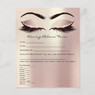 Prospectus 11,4 Cm X 14,2 Cm Formulaire de décharge de responsabilité de déclas