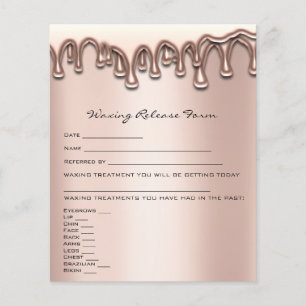 Prospectus 11,4 Cm X 14,2 Cm Formulaire de décharge de responsabilité de déclas