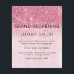Prospectus 11,4 Cm X 14,2 Cm Grand Réouverture Salon de la Parties scintillant<br><div class="desc">Glam Blush Pink Ombre Sparkle and Parties scintillant Grand Réouverture Glam Luxury Hair Salon, Beauty Store, Eyelashes, Nails, Maquillage, Microblading, Hair Stylist, Lashes, Hair Stylist ou Make Up Artist Business Flyer sur mesure ajoutez votre nom d'entreprise et votre adresse de retour. Ce design simple, moderne et élégant et personnalisé est...</div>