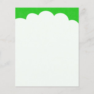 Prospectus 11,4 Cm X 14,2 Cm Hauts de Nuages - Vert