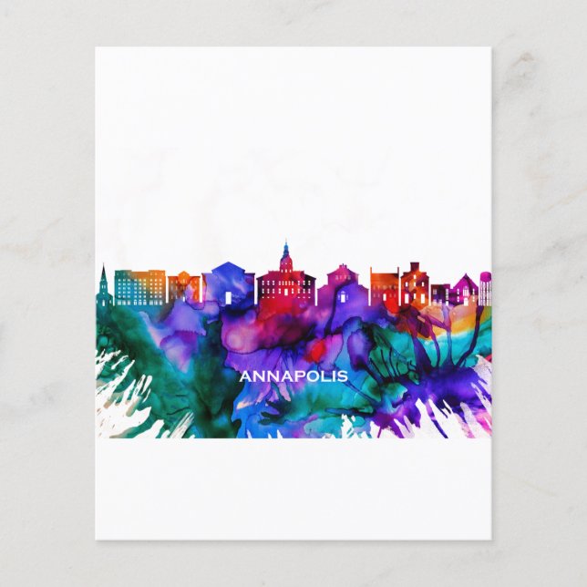 Prospectus 11,4 Cm X 14,2 Cm Horizon d'Annapolis (Devant)