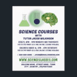 Prospectus 11,4 Cm X 14,2 Cm Icônes scientifiques, Cours de sciences Publicité<br><div class="desc">Icônes Scientifiques,  Cours De Science Flyers Publicitaires Par Le Magasin Carte de visite.</div>