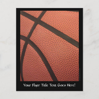 Prospectus 11,4 Cm X 14,2 Cm Image de sport de basket-ball