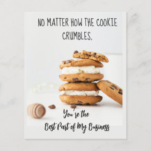 Prospectus 11,4 Cm X 14,2 Cm immobilier COOKIE renvois marketing mailer Anno