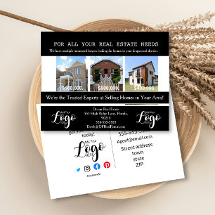 Prospectus 11,4 Cm X 14,2 Cm Immobilier District scolaire Ciblage Cartes postal