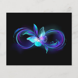 Prospectus 11,4 Cm X 14,2 Cm Infinité brillante avec papillon magique