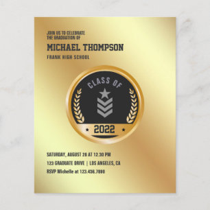 Prospectus 11,4 Cm X 14,2 Cm Invitation de l'Armée/Militaire à l'occasion de la