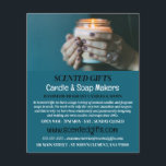 Prospectus 11,4 Cm X 14,2 Cm Jar Candle, Candle & Soap Maker Advertising<br><div class="desc">Jar Candle,  Candle & Soap Maker Advertising Flyers By The Business Card Store.</div>