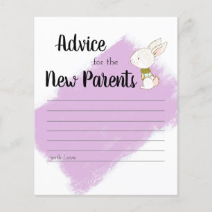 Prospectus 11,4 Cm X 14,2 Cm Jeu de Baby Shower Lapin - Conseils