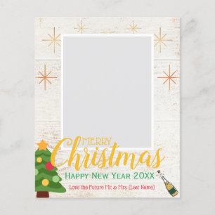 Prospectus 11,4 Cm X 14,2 Cm Joyeux Noël/Bonne année (Nous sommes engagés !)