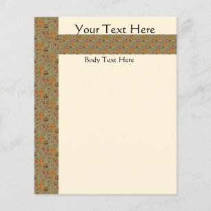 Prospectus 11,4 Cm X 14,2 Cm KRW Coloré Feuilles d'automne Petit Modèle de circ