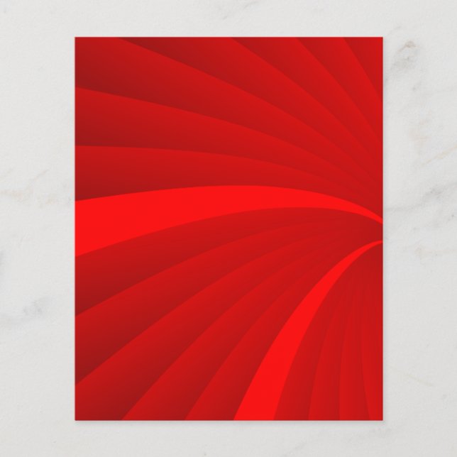 Prospectus 11,4 Cm X 14,2 Cm l-arrière - plan-293017 HOT RED DIGITAL SWIRLS ret (Devant)