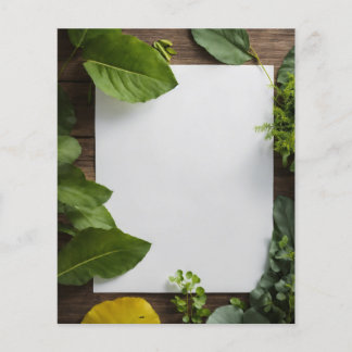 Prospectus 11,4 Cm X 14,2 Cm "La sérénité de la nature"