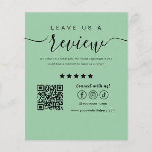 Prospectus 11,4 Cm X 14,2 Cm Laissez-nous un commentaire Social Media Logo Mint