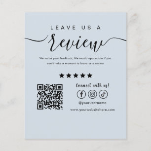 Prospectus 11,4 Cm X 14,2 Cm Laissons-nous un commentaire Social Media Logo Lig