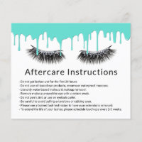 Lashes maquillage Artiste Turquoise moderne Drives