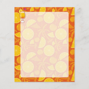 Prospectus 11,4 Cm X 14,2 Cm Le lever du soleil de Tequila