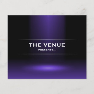 Prospectus 11,4 Cm X 14,2 Cm Le site présente - Indigo Blue