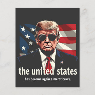 Prospectus 11,4 Cm X 14,2 Cm Les Etats-Unis sont à nouveau devenus une méritocr