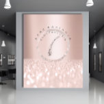 Prospectus 11,4 Cm X 14,2 Cm Liste de prix Beauté Salon Rose Parties scintillan<br><div class="desc">florenceK collection de salon de beauté de luxe</div>