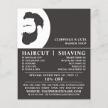 Prospectus 11,4 Cm X 14,2 Cm Logo de la barbe, Barbiers hommes publicité<br><div class="desc">Le Logo De La Barbe,  Les Barbiers Hommes Publicité Des Flyers Par Le Magasin Carte de visite.</div>