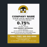 Prospectus 11,4 Cm X 14,2 Cm Logo de la maison, Realtor, Agent immobilier publi<br><div class="desc">Logo Maison,  Realtor,  Agent Immobilier Flyers Publicitaires Par Le Magasin Carte de visite.</div>