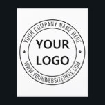 Prospectus 11,4 Cm X 14,2 Cm Logo de l'entreprise personnalisée Promotion de te<br><div class="desc">Couleurs et polices personnalisées - Concevez votre propre circulaire personnalisée avec votre entreprise Logo et texte Promotionnel Flyers / Cadeau - Ajoutez votre logo / image ou code QR - Photo / et texte - Nom / Information / Plus - Redimensionnez et déplacez les éléments avec l'outil de personnalisation. Choisissez...</div>