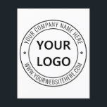 Prospectus 11,4 Cm X 14,2 Cm Logo de l'entreprise personnalisée Promotion de te<br><div class="desc">Couleurs et polices personnalisées - Concevez votre propre circulaire personnalisée avec votre entreprise Logo et texte Promotionnel Flyers / Cadeau - Ajoutez votre logo / image ou code QR - Photo / et texte - Nom / Information / Plus - Redimensionnez et déplacez les éléments avec l'outil de personnalisation. Choisissez...</div>