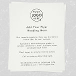 Prospectus 11,4 Cm X 14,2 Cm Logo d'entreprise | Gris Moderne Minimaliste Marke<br><div class="desc">Un simple modèle de prospectus d'entreprise gris argent dans un style minimaliste moderne qui peut être facilement mis à jour avec le logo de votre entreprise, les coordonnées et le texte personnalisé du prospectus. La solution idéale pour toute entreprise d'inclure des détails sur vos produits, services, promotions, prix d'événement et...</div>