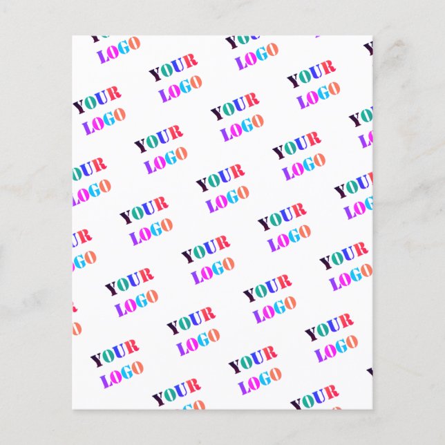 Prospectus 11,4 Cm X 14,2 Cm Logo Personnalisé Photo Promotionné Personnalisé M (Devant)