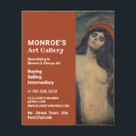 Prospectus 11,4 Cm X 14,2 Cm Madonna Par Edvard Munch, Revendeur D'Art, Galerie<br><div class="desc">Madonna Par Edvard Munch,  Concessionnaire d'art,  Galerie Circulaire publicitaire par The Carte de visite Store.</div>