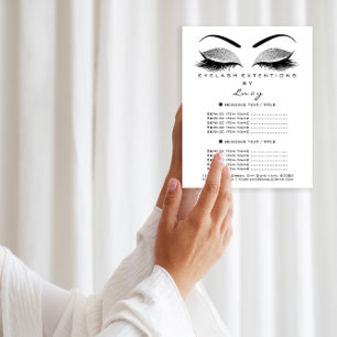 Prospectus 11,4 Cm X 14,2 Cm Maquillage Artiste Beauté Parties scintillant Prix