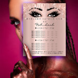 Prospectus 11,4 Cm X 14,2 Cm Maquillage Salon de Beauté Rose Parties scintillan<br><div class="desc">🌸 ✨ Glam Up Your Promotions : Florence Studio's Pink Parties scintillant Beauty Salon Flyer! ✨ 🌸 Présentation du salon de beauté Maquillage Parties scintillant rose Effet imprimé Rose Blush Metallic Arrière - plan Prix Eyelashes Flyer by Florence Studio - où chaque détail scintille avec la promesse de beauté et...</div>