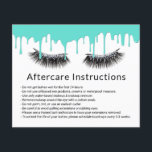 Prospectus 11,4 Cm X 14,2 Cm Maquilleuse pour cils Drips sarcelle moderne Après<br><div class="desc">Maquilleuse pour cils Drips sarcelle moderne Instructions de après-soin.</div>