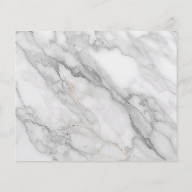Prospectus 11,4 Cm X 14,2 Cm Marbre Blanc (Dos)