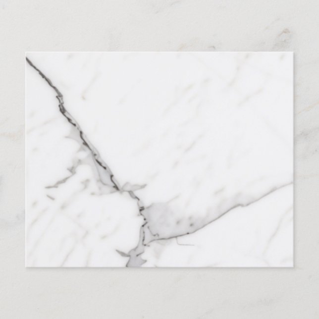 Prospectus 11,4 Cm X 14,2 Cm Marbre Blanc (Devant)