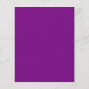 Prospectus 11,4 Cm X 14,2 Cm Mardi Gras Green & Purple Flyer