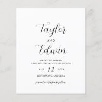 Mariage Budget Contemporain Simple Enregistrer La