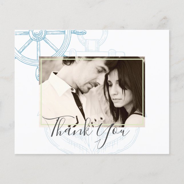 Prospectus 11,4 Cm X 14,2 Cm Mariage de roue des navires nautiques (Devant)