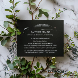 Prospectus 11,4 Cm X 14,2 Cm Modèle de dépliant de lavage de voiture de detaili