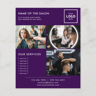 Prospectus 11,4 Cm X 14,2 Cm Modern Beauty Branding Design for Professionals