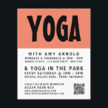 Prospectus 11,4 Cm X 14,2 Cm Modern Bold, Classe de Yoga Publicité<br><div class="desc">Flyers Publicitaires Modernes Gras,  Classe Yoga Par Le Magasin Carte de visite.</div>