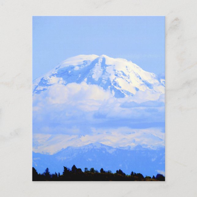 Prospectus 11,4 Cm X 14,2 Cm Mont Ranier (Devant)
