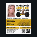 Prospectus 11,4 Cm X 14,2 Cm No Excuses Singe, Entraîneur Personnel, Gym Advert<br><div class="desc">No Excuses Monkey,  Entraîneur Personnel,  Gym Flyers Publicitaires Par Le Magasin Carte de visite.</div>