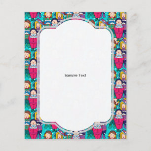 Prospectus 11,4 Cm X 14,2 Cm Noël Carols