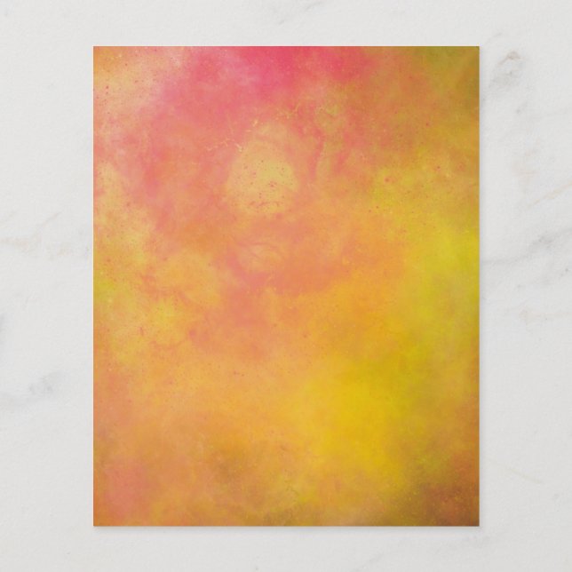 Prospectus 11,4 Cm X 14,2 Cm orange (Dos)