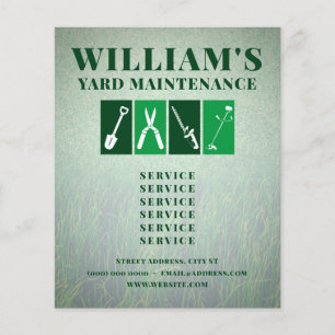 Prospectus 11,4 Cm X 14,2 Cm Outils d'entretien de triage professionnel